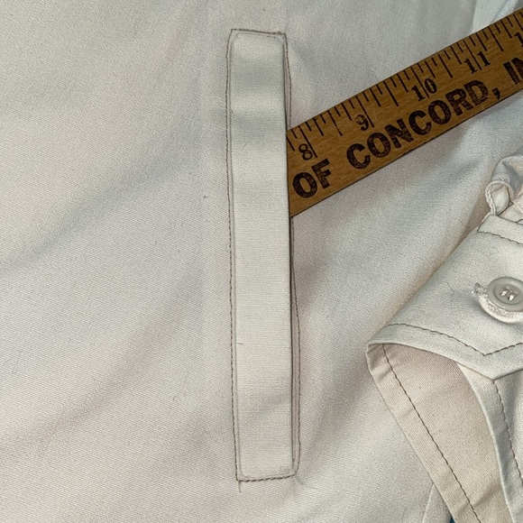 LONDON FOG weatherproof vintage zip up long sleeve stylish beige jacket size 40 - Picture 14 of 14